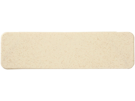 Набор столовых приборов Bamberg из бамбукового волокна, бежевый