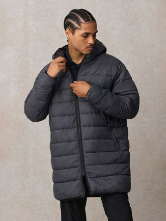 Куртка-парка унисекс Reverse, черная, размер 3XL