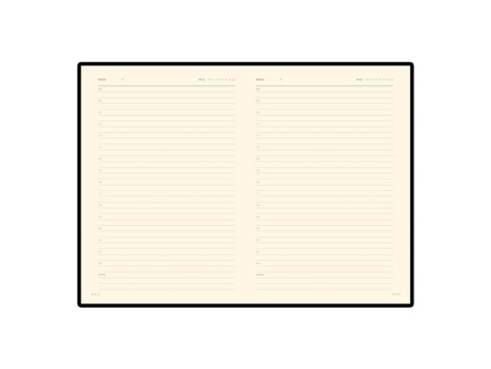 Ежедневник А5 недатированный Prestige, коричневый