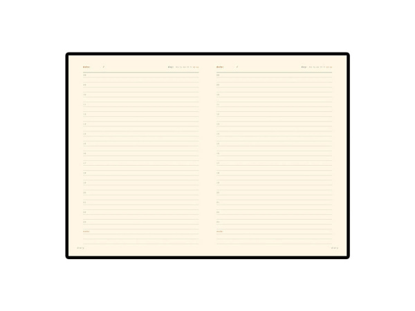 Ежедневник А5 недатированный Prestige, коричневый