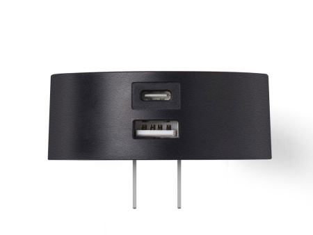 Адаптер питания USB Poweron, черный