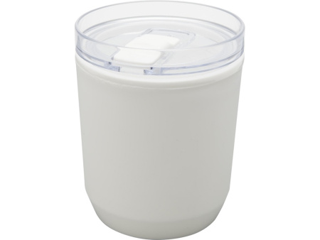 Hudson кружка из переработанного пластика с двойными стенками объемом 180 мл, белый