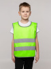 Жилет детский С-2.001Н, желтый неон, размер 134-68-63 Жилет детский С-2.001Н, желтый неон, размер 134-68-63