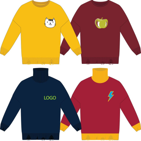 Свитер оверсайз Tricksy Net Grunge на заказ