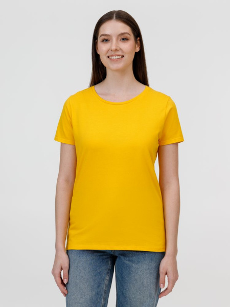 Футболка E190 женская белая, размер 3XL