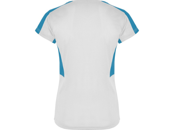 Футболка Suzuka женская, белый/бирюзовый