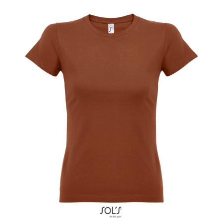 Фуфайка (футболка) IMPERIAL женская,Терракотовый XXL