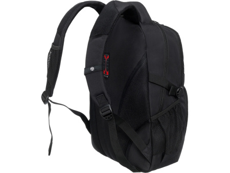 Рюкзак TORBER ROCKIT, чёрный, полиэстер, 33х15х45 см, 22 л