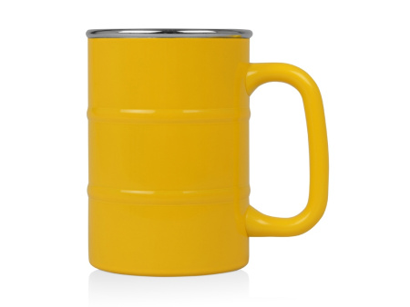Кружка Баррель 400мл, желтый