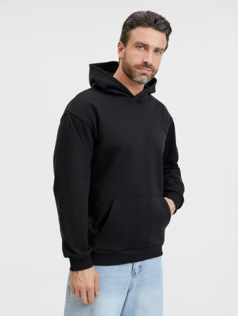 Худи унисекс оверсайз Songo, черное, размер 3XL/4XL