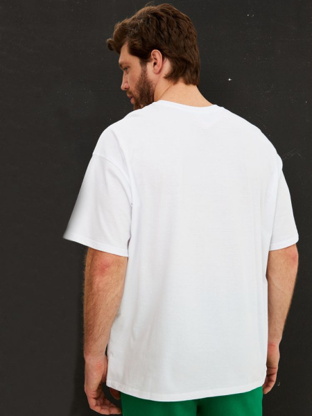 Футболка Oversize Premium, белая, размер S