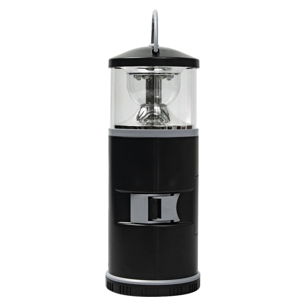 Набор инструментов Tools lantern cо встроенной лампой , 15 инструментов,  черный, в пластиковом футляре