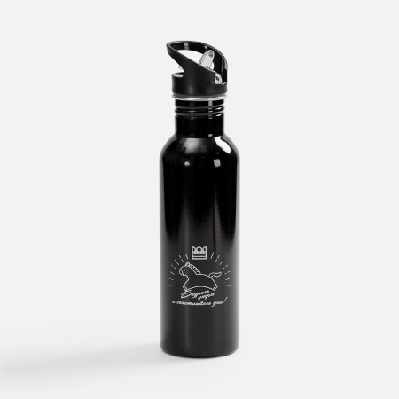 Спортивная бутылка Cycleway, черная