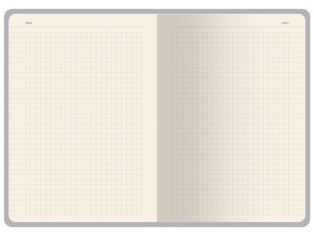 Бизнес-тетрадь А5 Pragmatic Contrast, 40 листов в клетку, черный с салатовым срезом