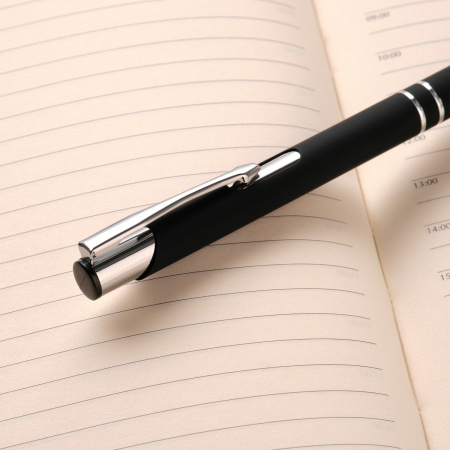 Шариковая ручка Альфа (Alpha), черная