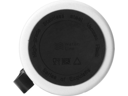 Вакуумный термос Story c покрытием powder, белый