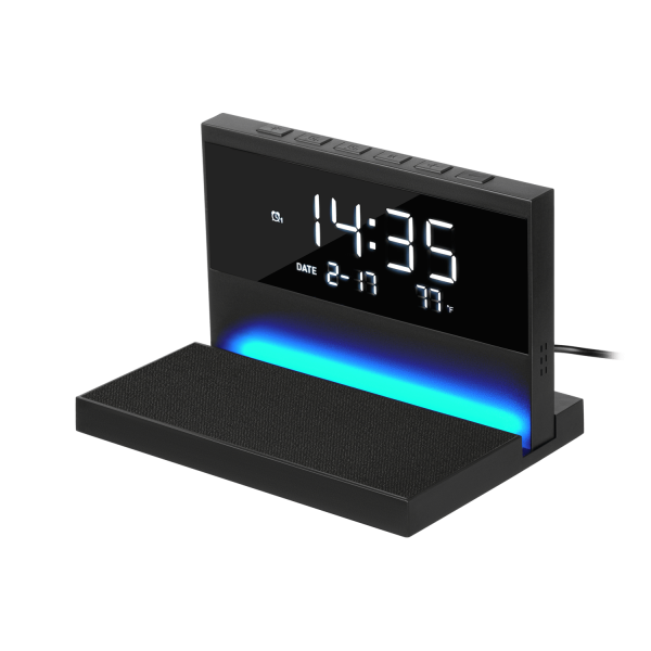 Зарядная станция с часами 15W Glory Зарядная станция с часами 15W Glory