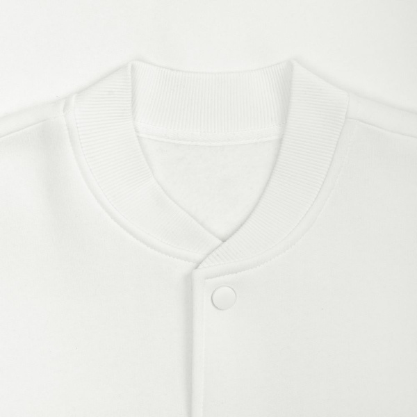 Бомбер унисекс AtmosWear, молочно-белый, размер S