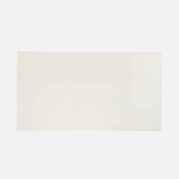 Плед Quadrisma, белый (молочный)