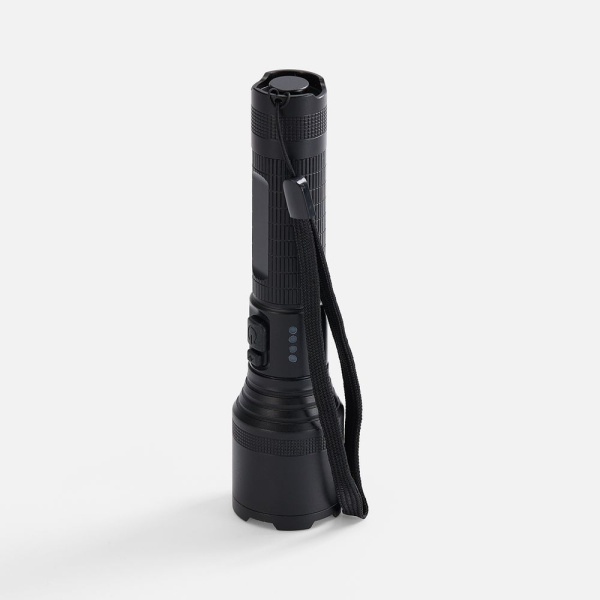 Фонарь аккумуляторный с фокусировкой луча FarSee, черный