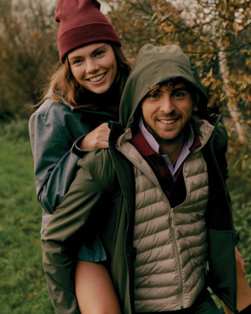 Мужской стеганый жилет Iqoniq Meru из переработанного полиэстера AWARE™, 70 г/м²