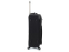 Чемодан TORBER НЕРО, чёрный, переработанный ПЭТ, 48 х 28 х 79 см, 90 л