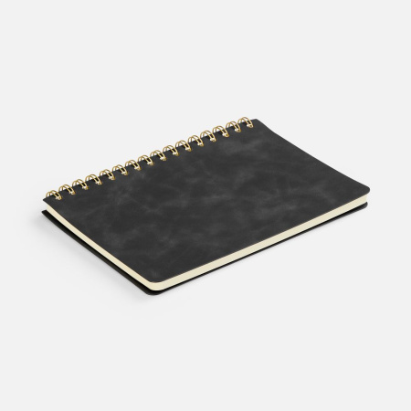 Ежедневник Spiral, недатированный, черный