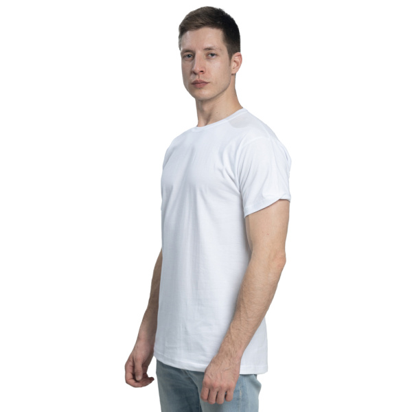 Футболка New Gen МУЖ 155г О-ворот белый S
