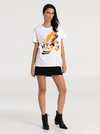 Футболка «Меламед. Ноль», белая, размер S