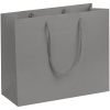 Пакет бумажный Porta S, горизонтальный, серый