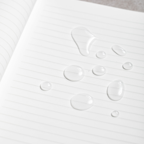 Блокнот линованный Pininfarina из каменной бумаги в твердой обложке, А5, синий