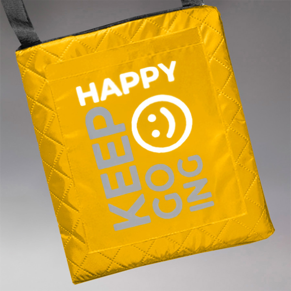 Плед для пикника "Rest"; жёлтый; 115 х 140 см; двухсторонний материал флис 150 гр/м2+оксфорд  210 T