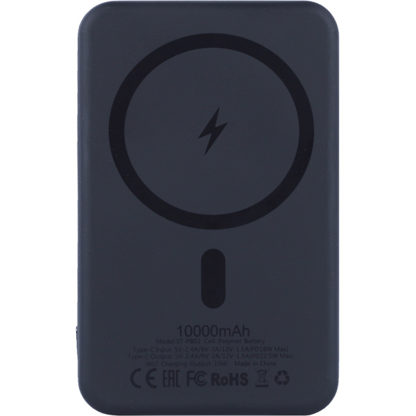 Магнитный внешний аккумулятор ёмкостью 10000 мАч