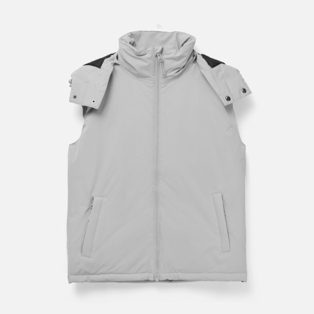 Жилет унисекс Sfera, светло-серый, размер 4XL