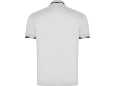 Рубашка поло Montreal мужская, белый/нэйви