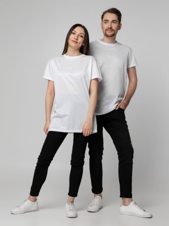 Футболка унисекс для сублимации Paint Tee, белая, размер 56