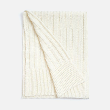 Шарф Bellish, белый (ванильный)