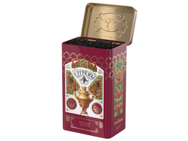 Зеленый чай с мятой и малиной в подарочной упаковке