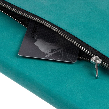 Ежедневник Grace на заказ, недатированный, бирюзовый