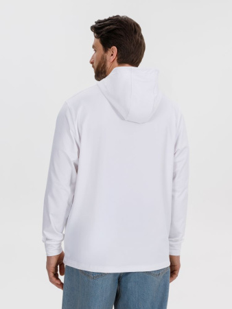 Худи унисекс Morfiss, белое, размер XS/S
