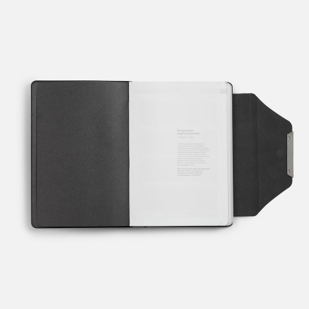 Ежедневник Delave, недатированный, черный