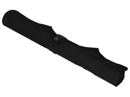 Сумка Fixy из переработанного хлопка с фиксирующей эластичной лентой, черный