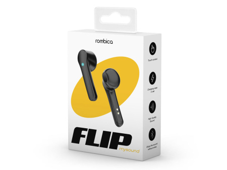 Беспроводные наушники Rombica Mysound Flip Black (Р)