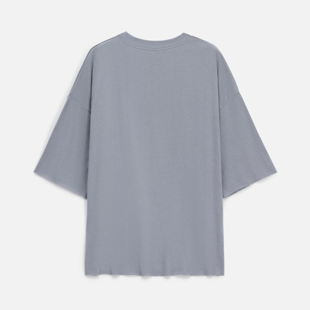 Футболка унисекс T1, серая, размер XL/XXL