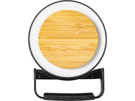 Портативная колонка c функцией беспроводной зарядки Eclipse, 5 Вт / 10 Вт Портативная колонка c функцией беспроводной зарядки Eclipse, 5 Вт / 10 Вт