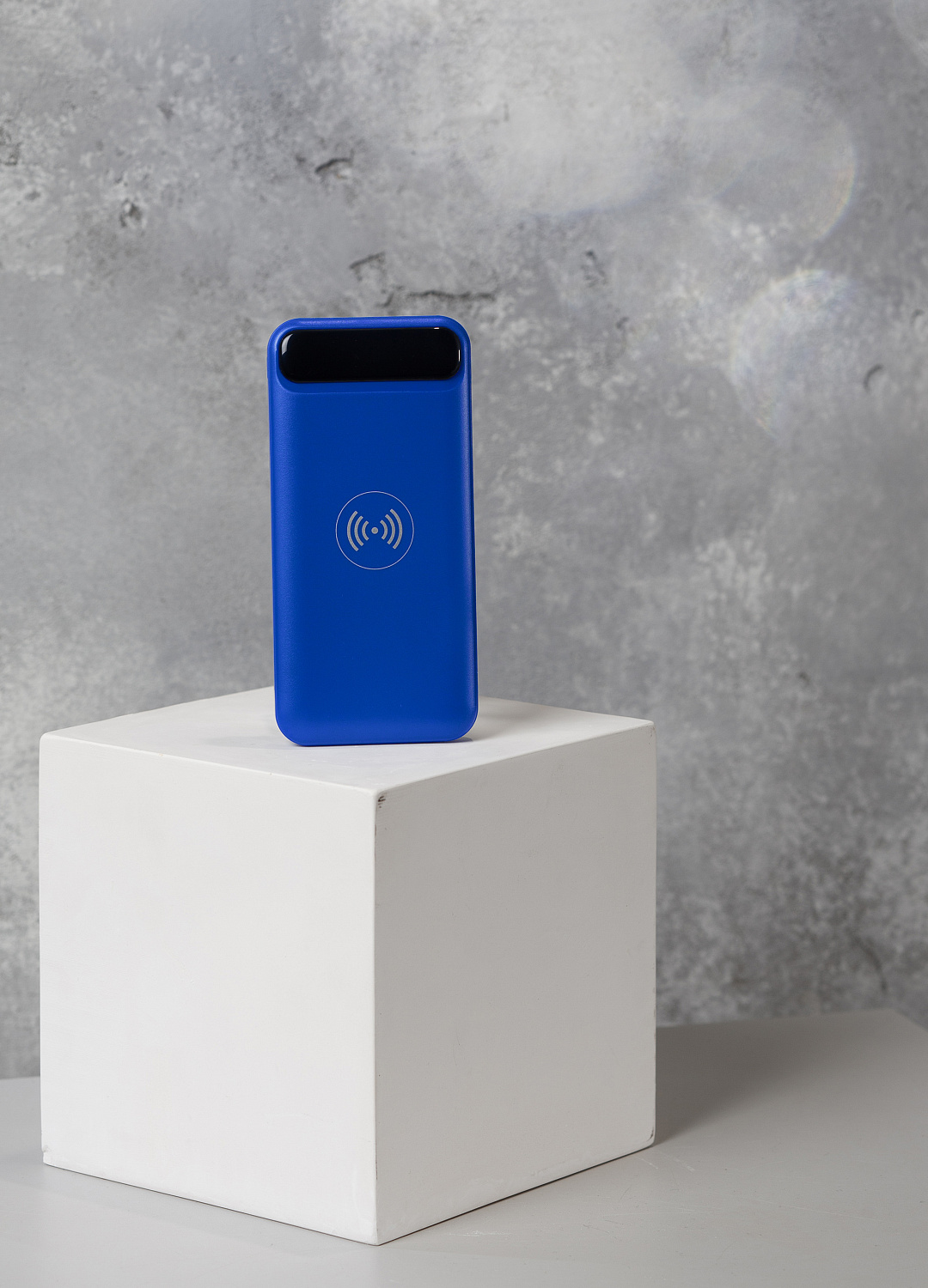 Беспроводное зарядное устройство "Quantum", 10000 mAh с цифровым индикатором заряда