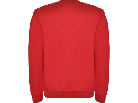 Свитшот с начесом Clasica унисекс, красный