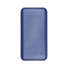 Внешний аккумулятор Carbon PB 10000 mAh, синий металлик