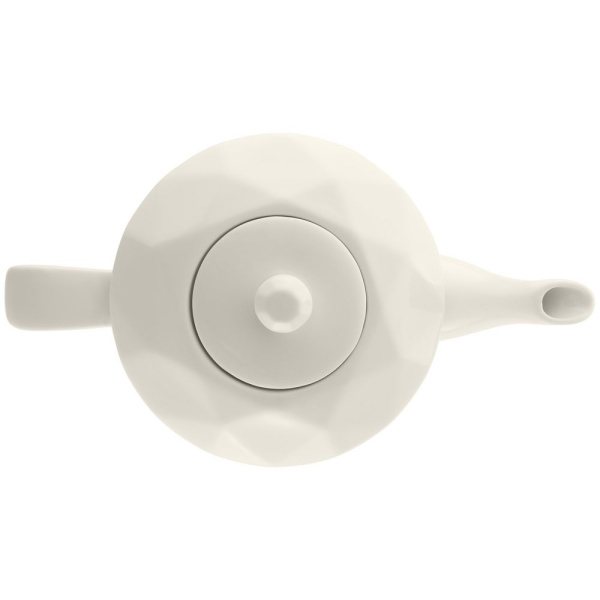 Чайник Diamante Bianco в подарочной коробке, белый