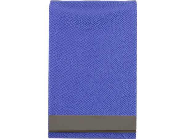 Набор Аллен: визитница, брелок, синий